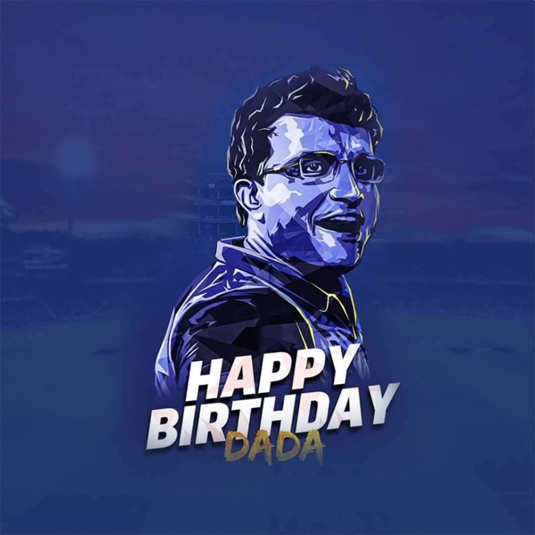 Sourav Ganguly Birthday पोस्टर 52