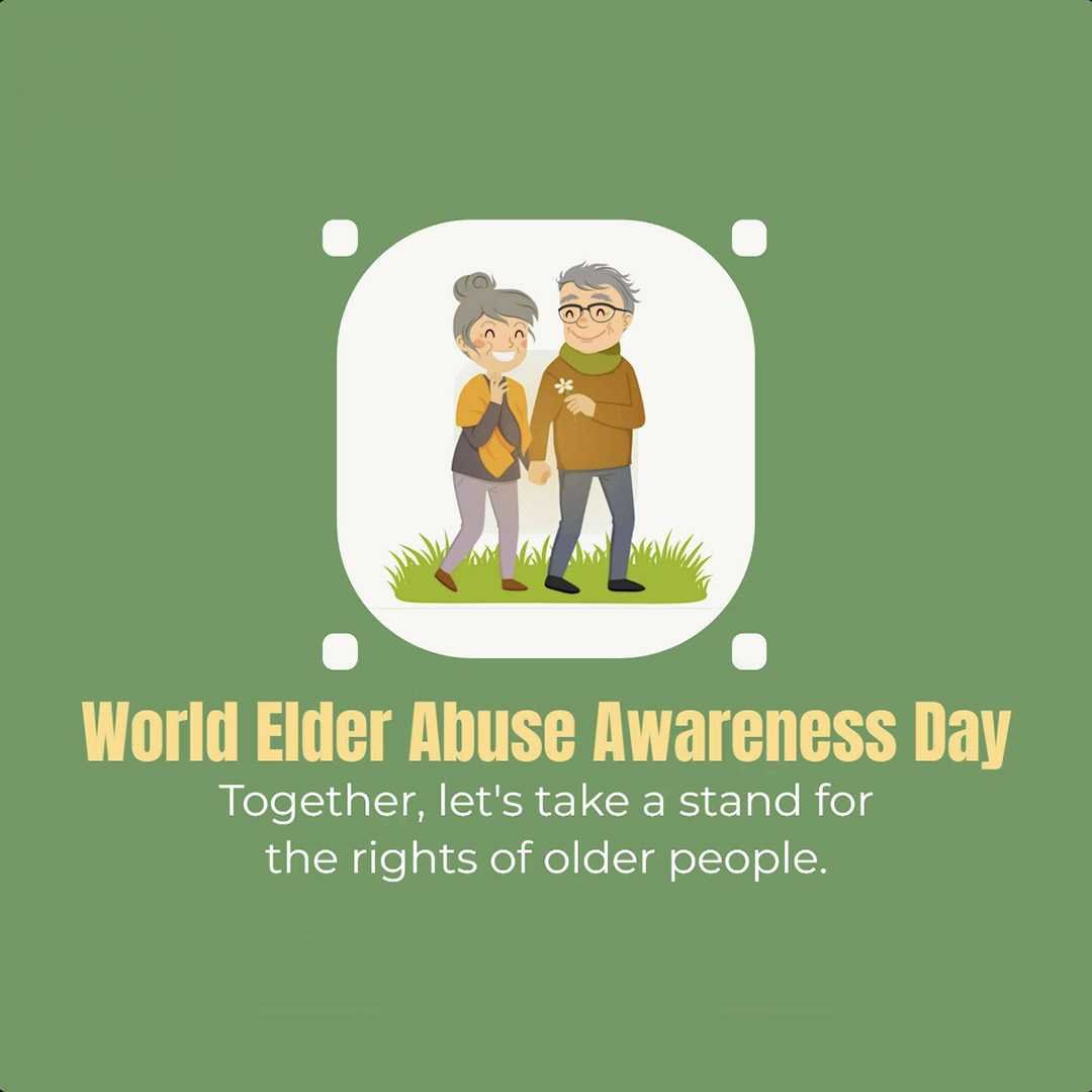 Elder Abuse Awareness Day poster 55