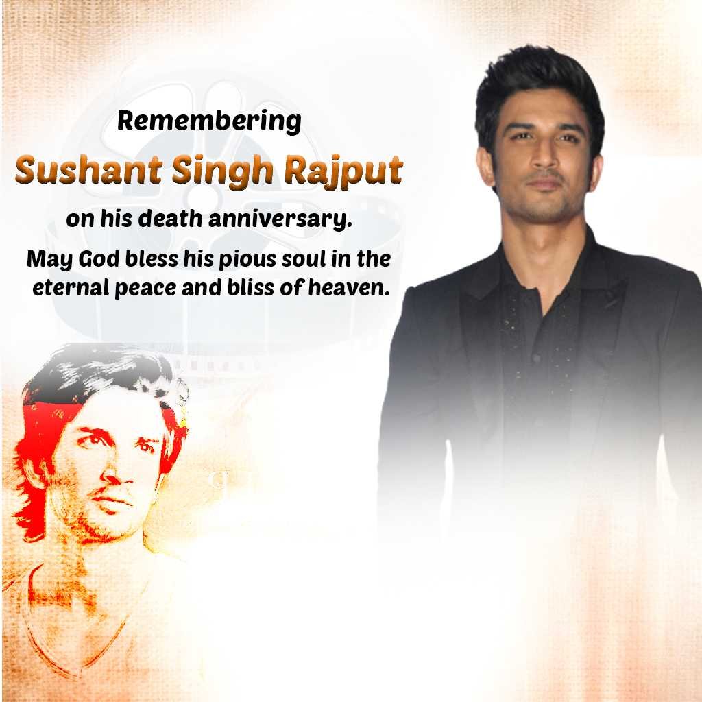 Sushant Singh Rajput Punyatithi poster 52