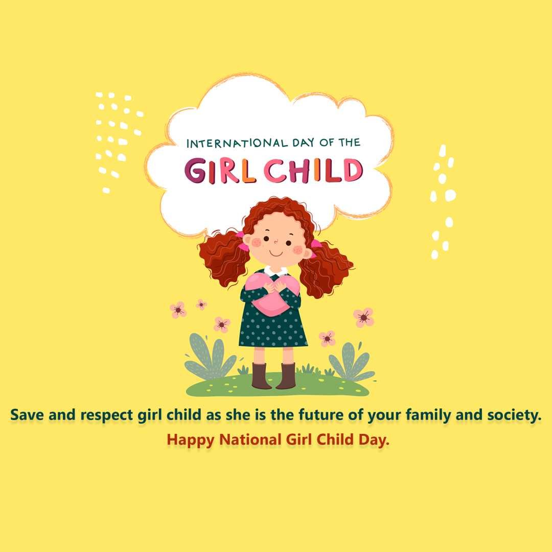 World Girl Child Day पोस्टर 14