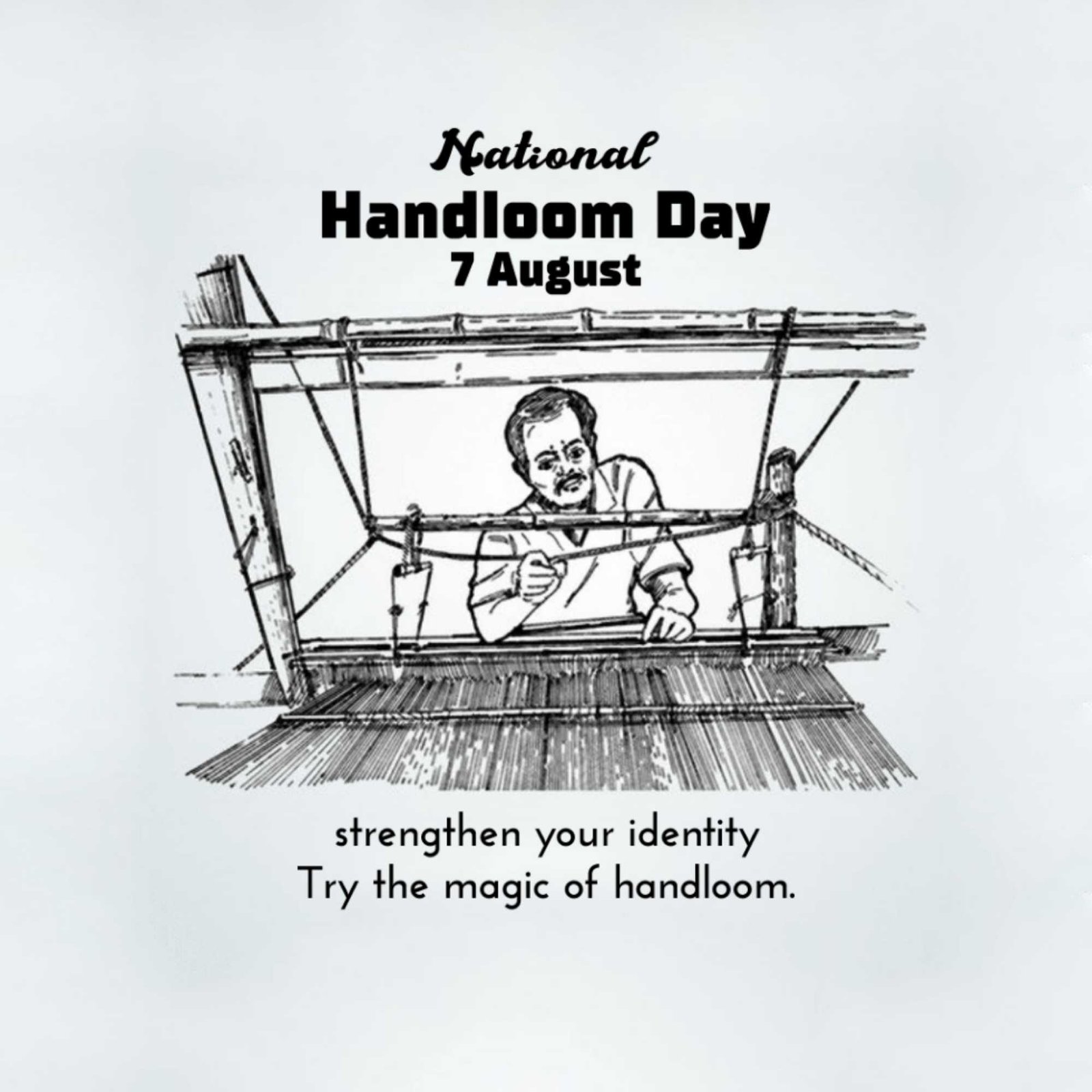 National Handloom Day poster 82