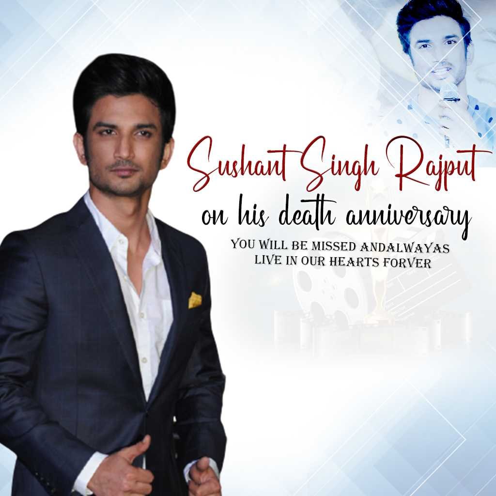 Sushant Singh Rajput Punyatithi poster 53