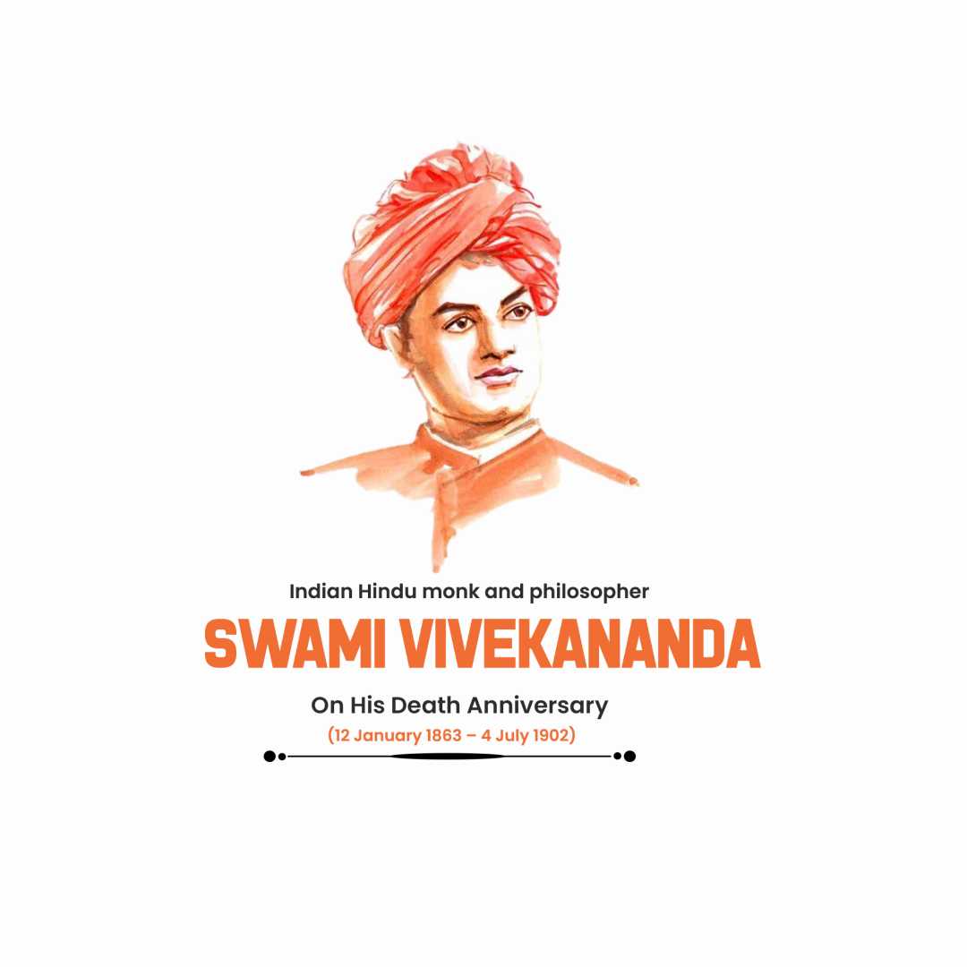 Swami Vivekanand Death Anniversary पोस्टर 20