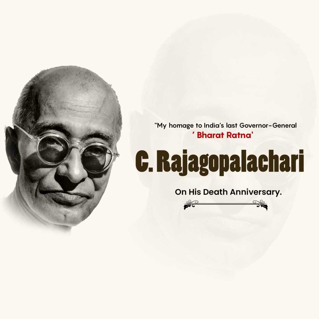 C.rjagopalachari Death Anniversary पोस्टर 20