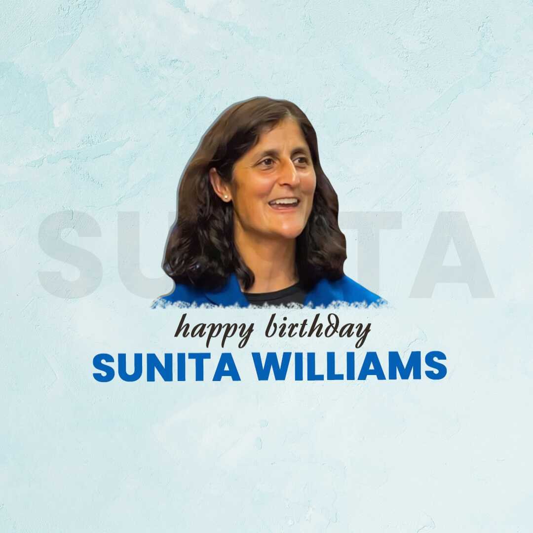Sunita Williams Birthday पोस्टर 43