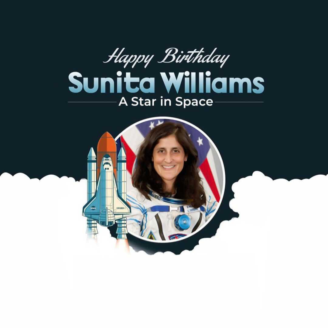 Sunita Williams Birthday पोस्टर 41