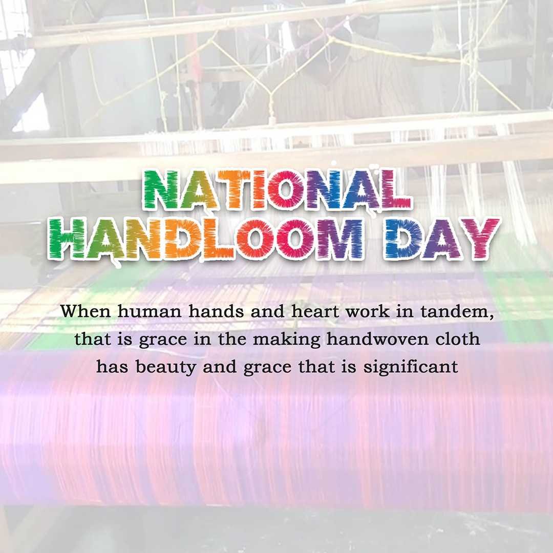 National Handloom Day poster 61
