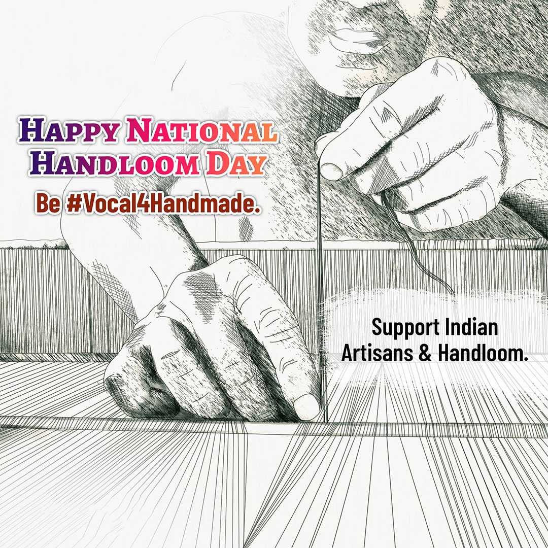 National Handloom Day poster 69
