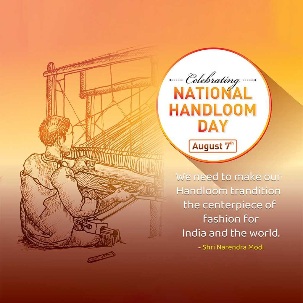 National Handloom Day poster 89