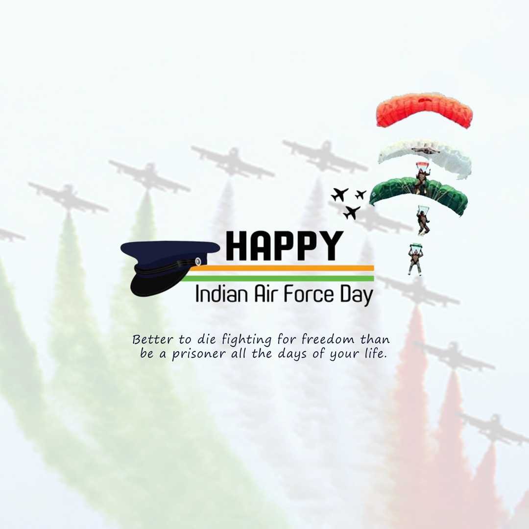 Indian Air Force Day पोस्टर
