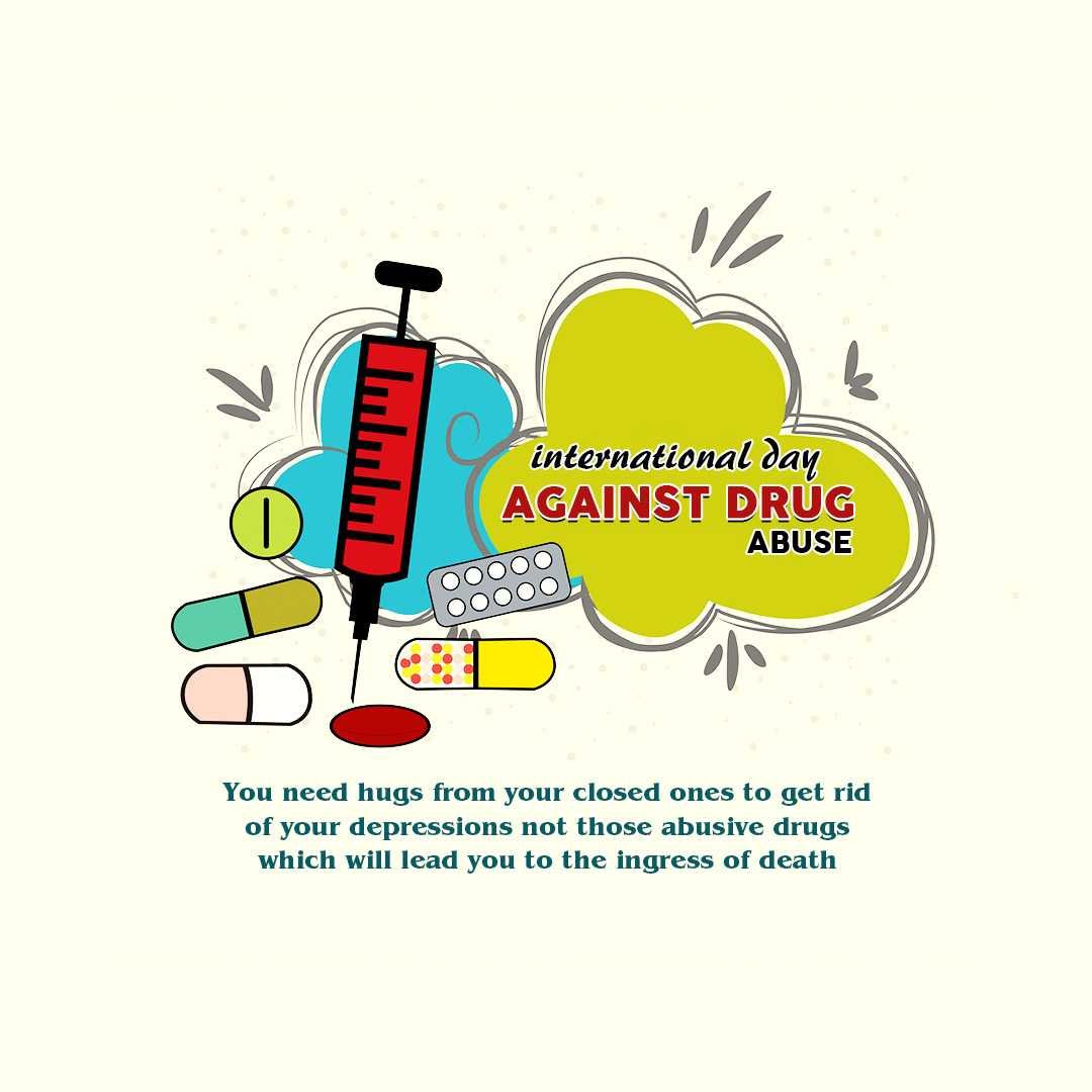 International Day Against Drug Abuse poster 70