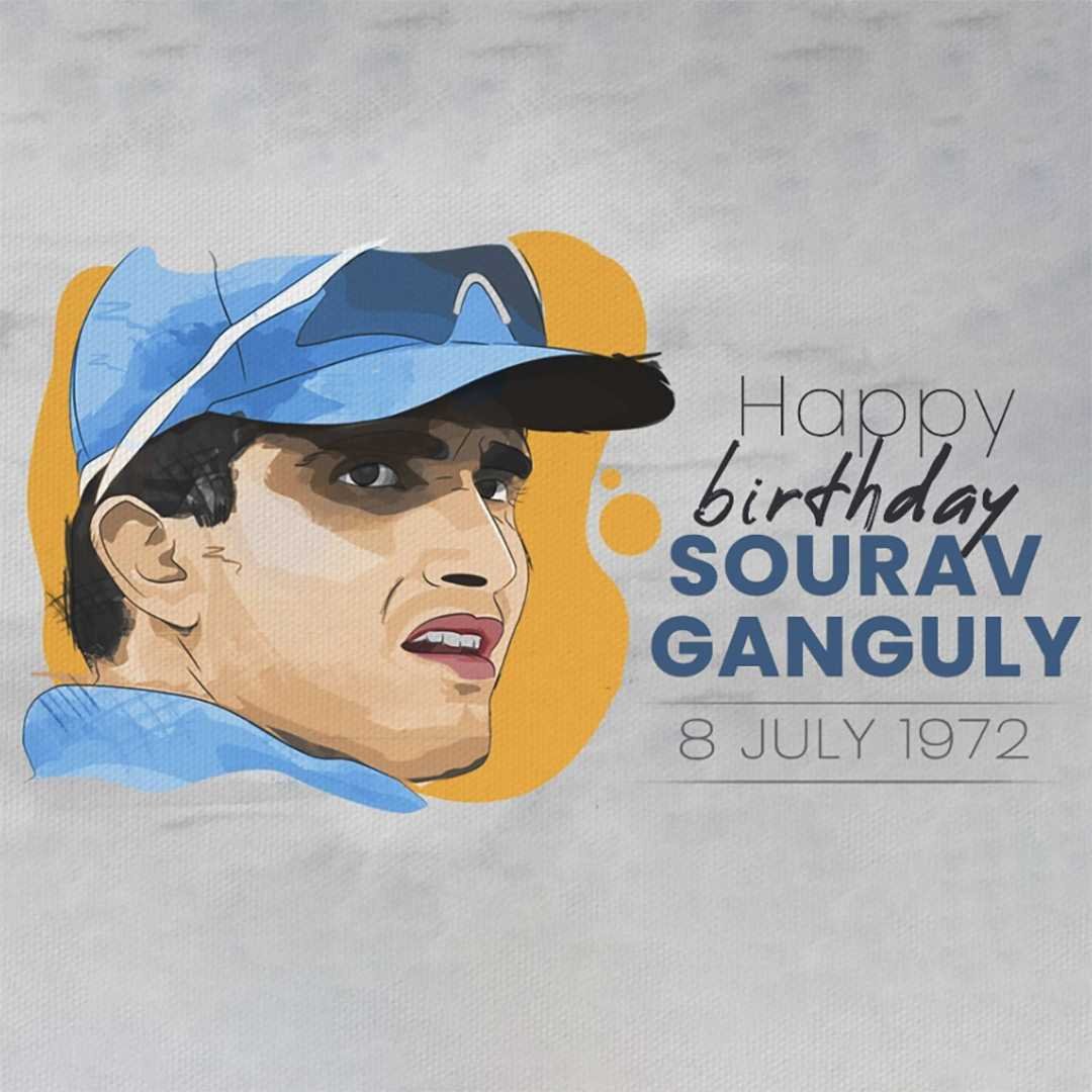 Sourav Ganguly Birthday poster 33