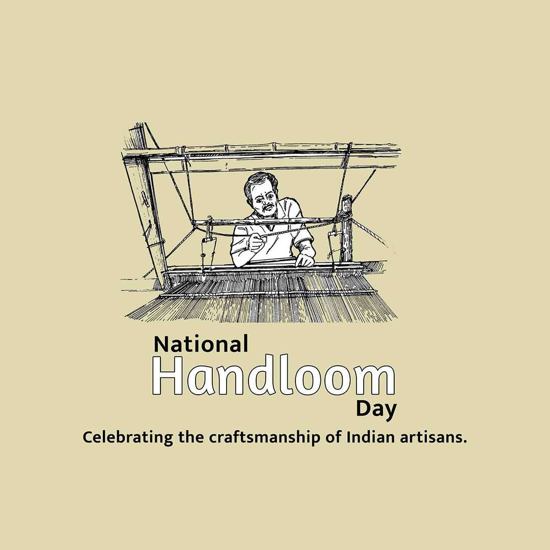 National Handloom Day poster 80