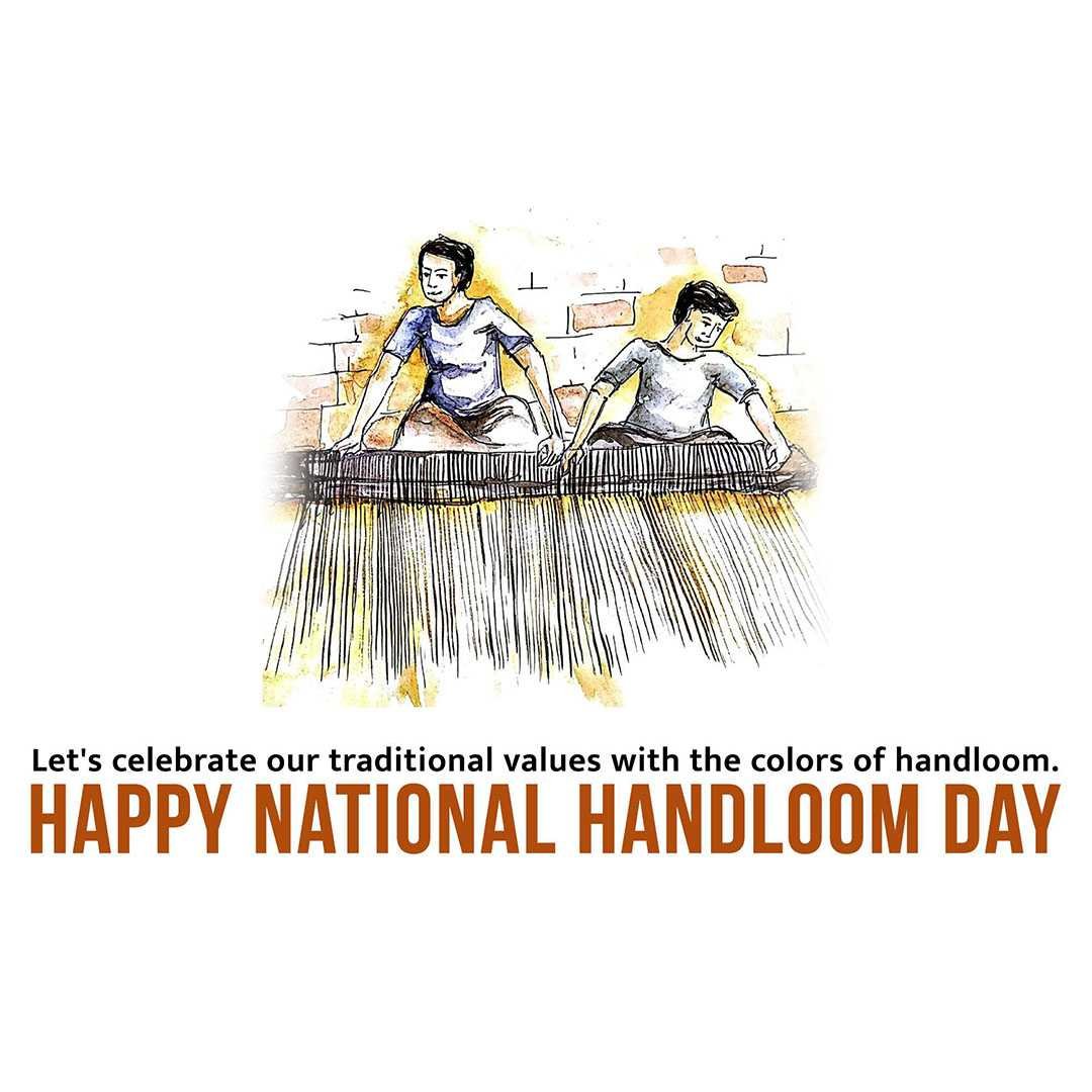 National Handloom Day poster 87