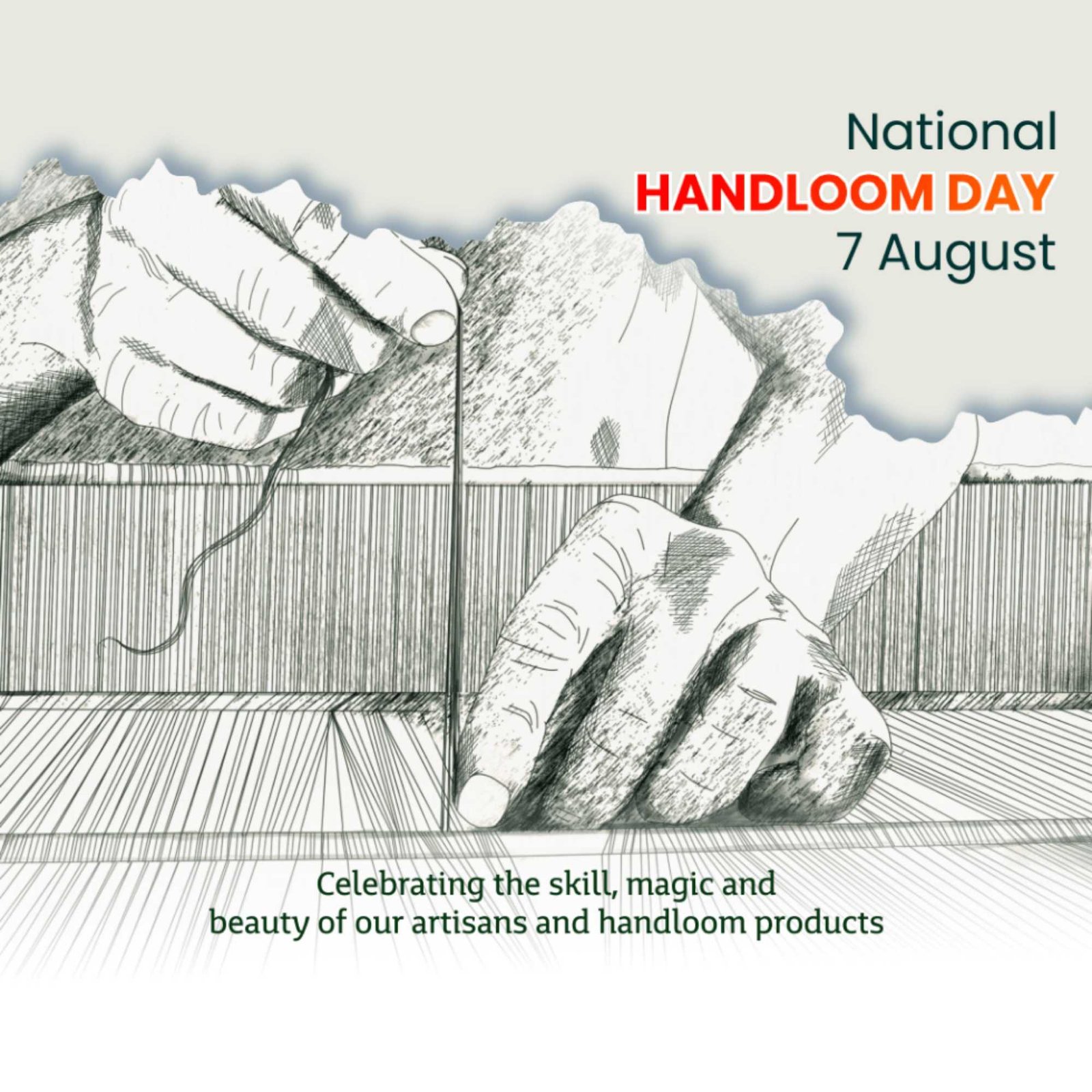 National Handloom Day poster 70