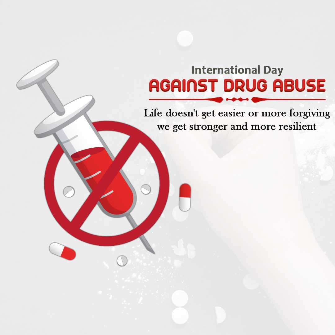 International Day Against Drug Abuse पोस्टर 101