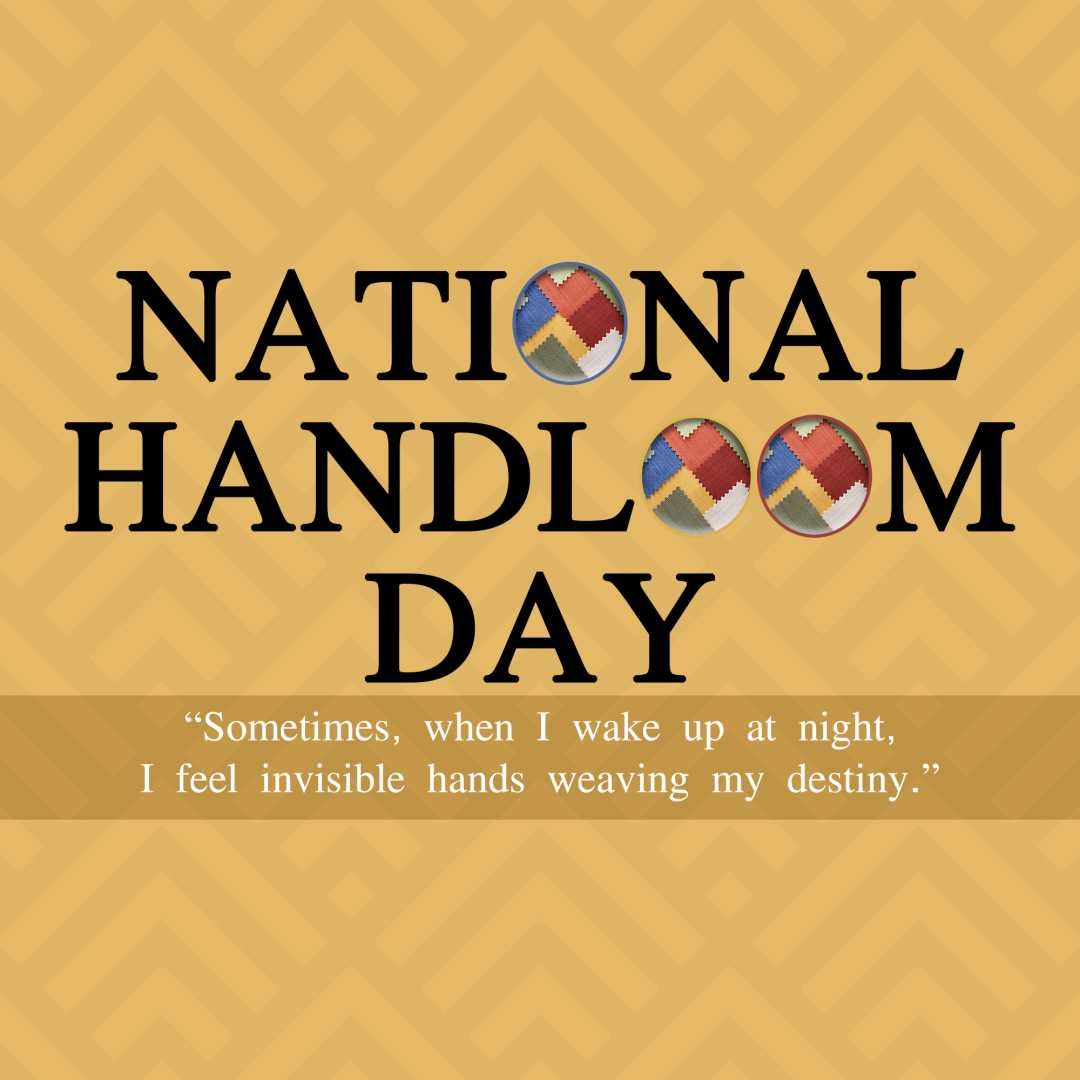 National Handloom Day poster 63