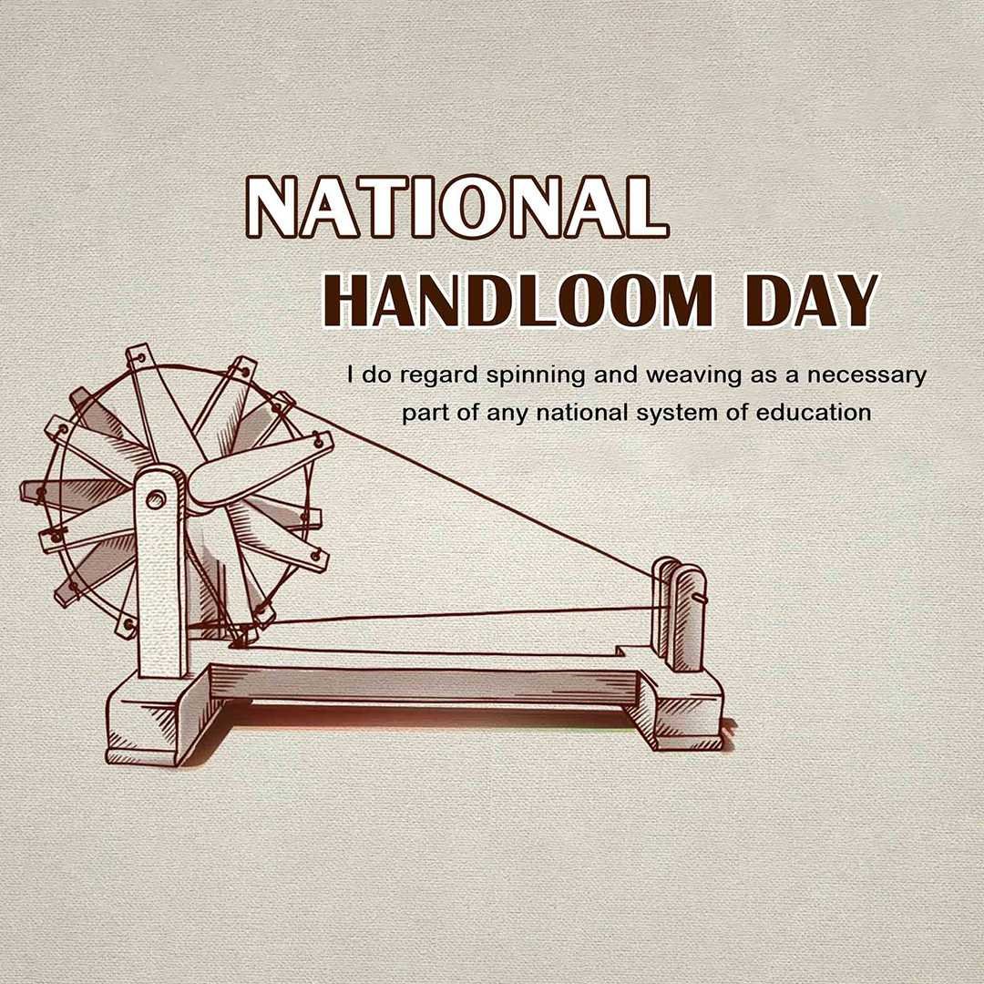 National Handloom Day poster 76