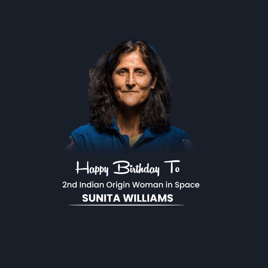 Sunita Williams Birthday poster 24