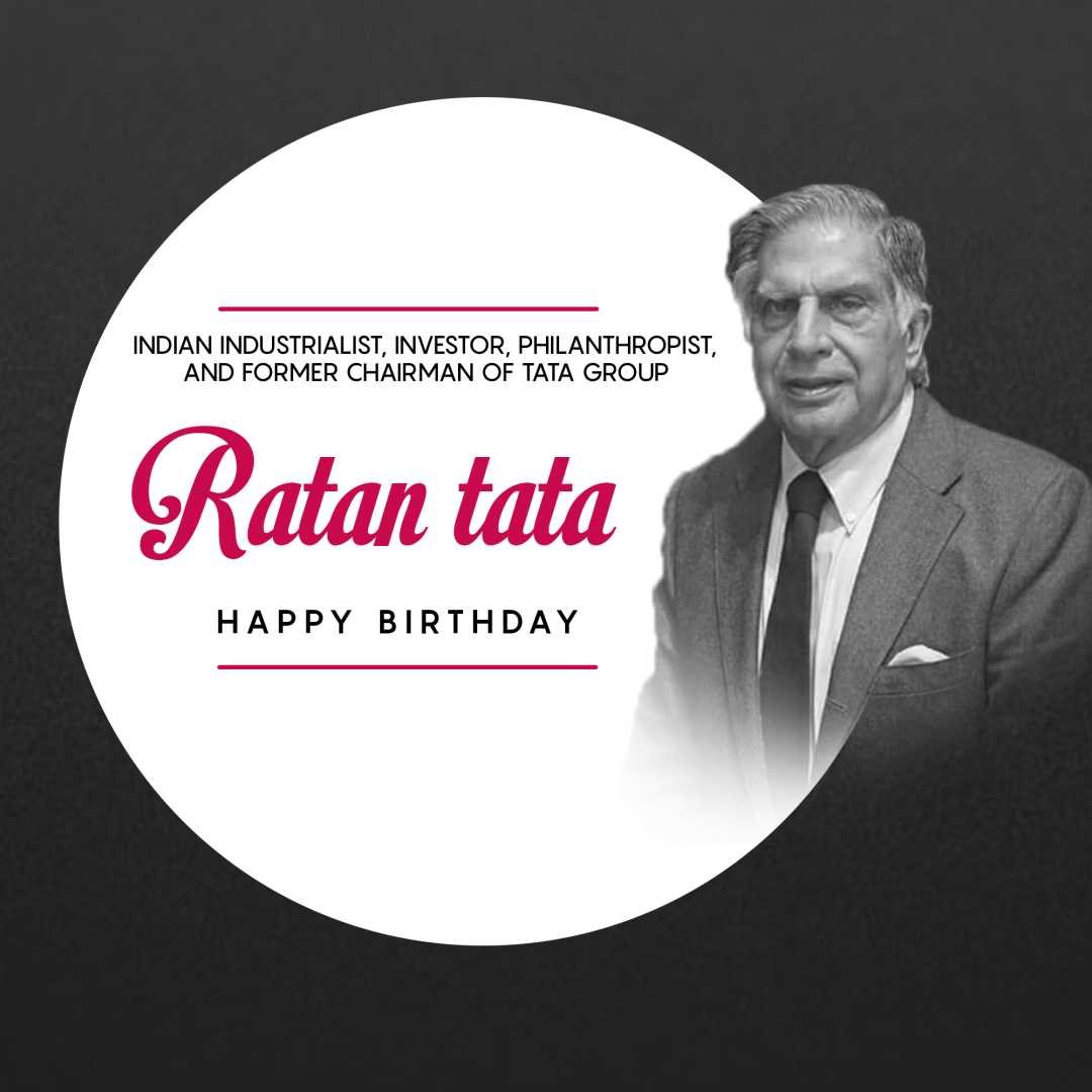 Ratan Tata Happy Birthday poster 24