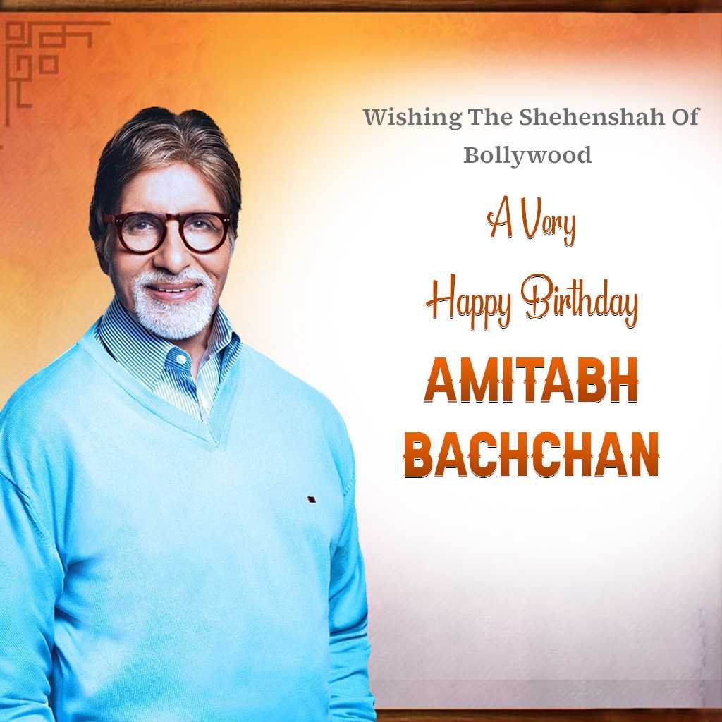 Amitabh Bachchan Birthday