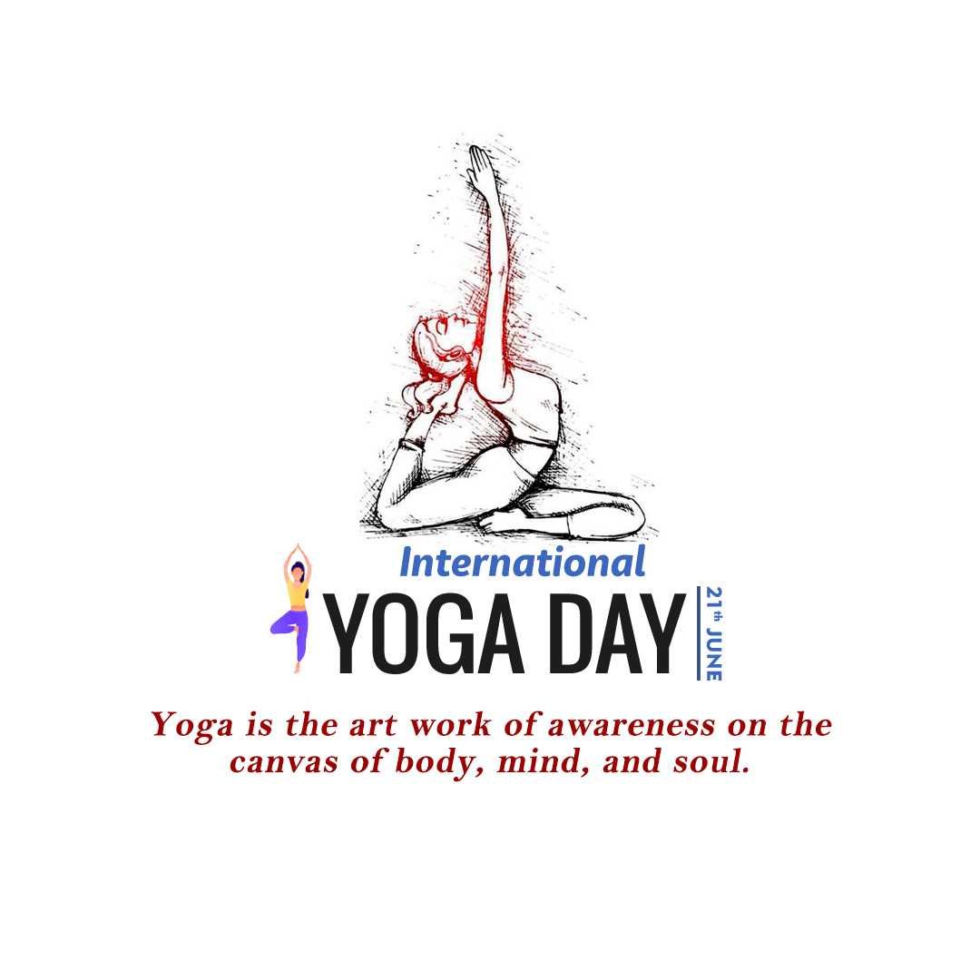 International Yoga Day पोस्टर 146