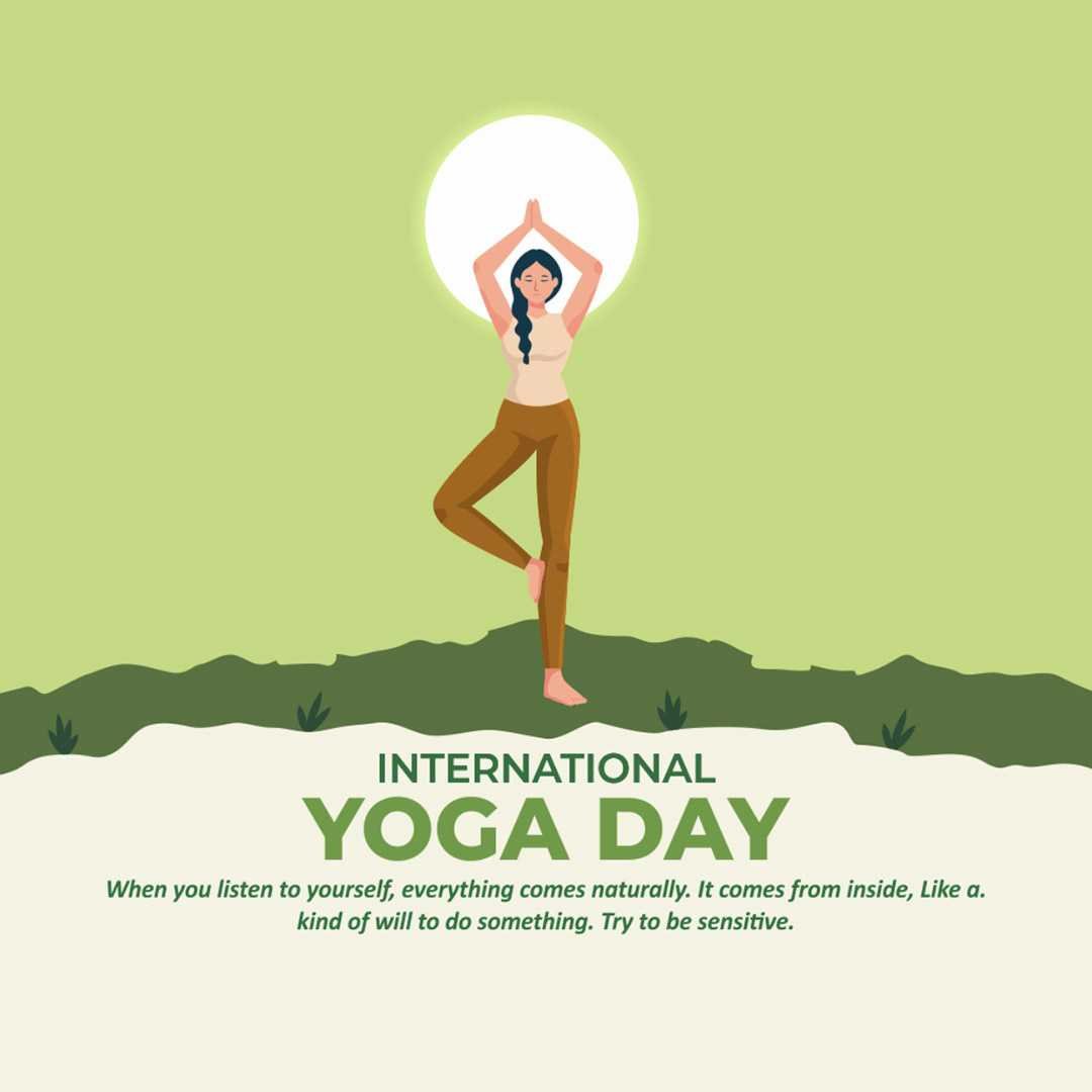 International Yoga Day पोस्टर 148
