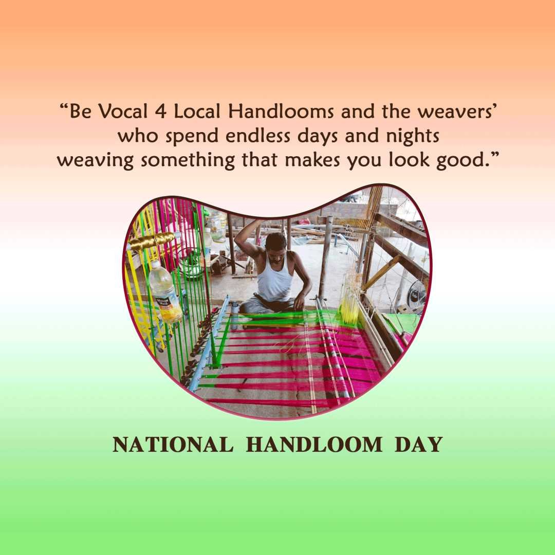 National Handloom Day poster 62